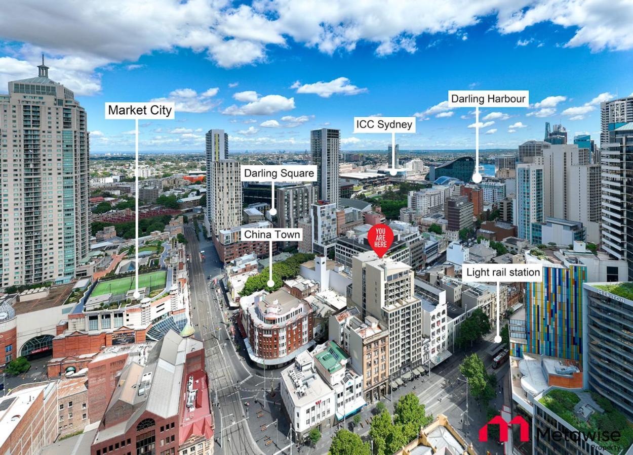 Metawise Sydney Cbd Haymarket Luxe 2Bed Penthouse Aqua Sidney Exterior foto
