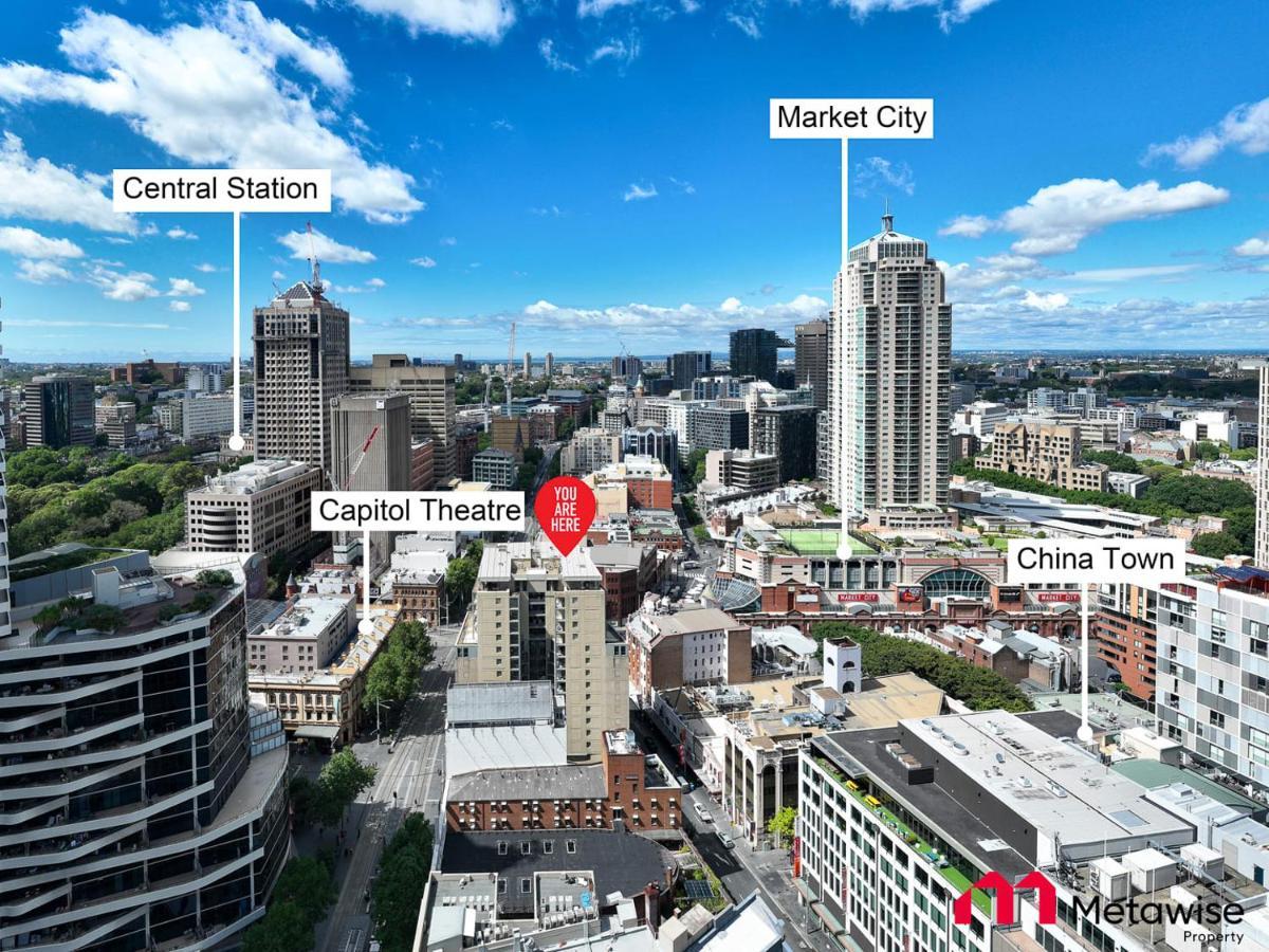 Metawise Sydney Cbd Haymarket Luxe 2Bed Penthouse Aqua Sidney Exterior foto